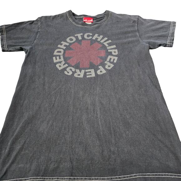 Bravado BRAVADO RED HOT CHILI PEPPERS Red Hot Chili Peppers Band T-shirt Band Tee Men's M size cotton black type Vintage Second Hand